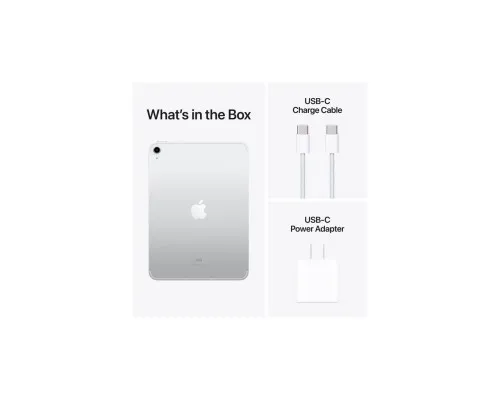 Планшет Apple iPad 10.9 2022 WiFi 64GB Silver (10 Gen) (MPQ03RK/A)