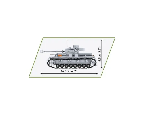 Конструктор Cobi Друга Світова Війна Танк Panzer IV, 390 деталей (COBI-2714)