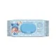 Детские влажные салфетки Smile baby с экстрактом ромашки, алоэ и витаминным комплексом с клапаном 100 шт. (4823071653960)