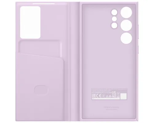 Чохол до мобільного телефона Samsung Galaxy S23 Ultra Smart View Wallet Case Lilac (EF-ZS918CVEGRU)
