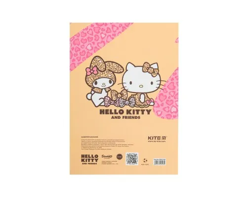 Щоденник шкільний Kite Hello Kitty, тверда обкладинка (HK23-262)