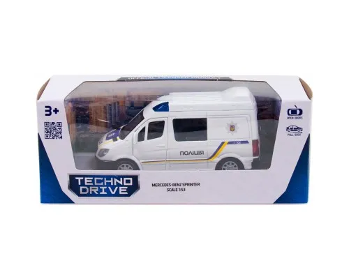 Машина Techno Drive Mercedes-Benz Sprinter Полиция (250294)