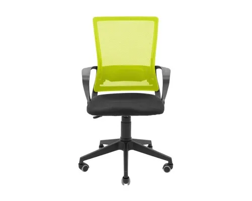 Офісне крісло Richman Робін Пластик Піастра Сітка чорна + зелена (ADD0003202)