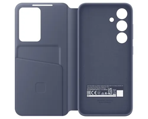 Чохол до мобільного телефона Samsung Galaxy S24 (S921) Smart View Wallet Case Violet (EF-ZS921CVEGWW)