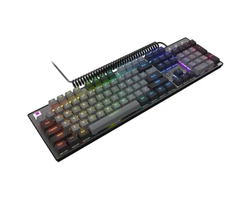 Клавіатура Lorgar Azar 514 RGB USB UA Black (LRG-GK514B-UA)