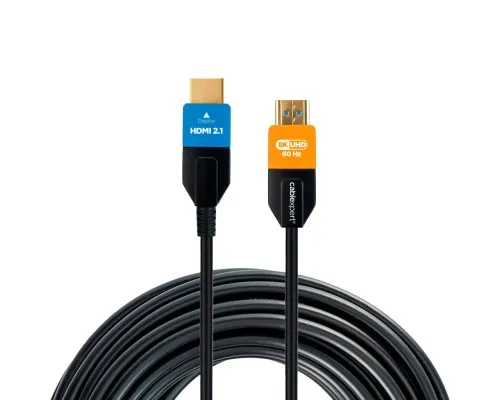 Кабель мультимедійний HDMI to HDMI 10.0m V.2.1 8K 60Hz/4K 120Hz Optic (AOC) Cablexpert (CC-HDMI8K-AOC-10M)
