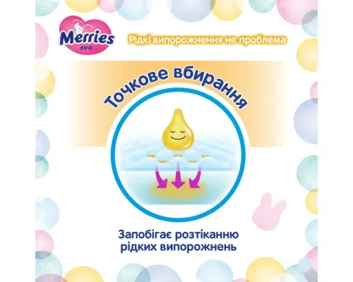 Підгузки Merries Super Jumbo S 4-8 кг 70 шт (4901301418982)