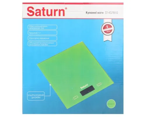 Ваги кухонні Saturn ST-KS7810 green