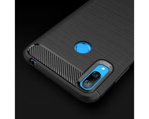 Чохол до мобільного телефона Laudtec для Huawei Y7 2019 Carbon Fiber (Black) (LT-HY72019B)