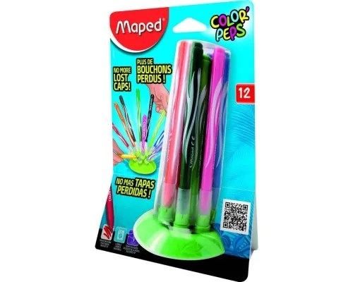 Фломастери Maped COLOR PEPS JUNGLE Innovation, 12 кол. (MP.845445)