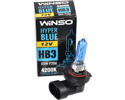 Автолампа WINSO HB3 HYPER BLUE 4200K 65W (712510)