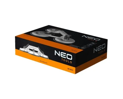 Присоска Neo Tools потрійна 120 мм, 150 кг. (56-803)