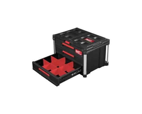 Ящик для інструментів Milwaukee PACKOUT з 3-ма висувними відсіками (4932472130)