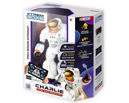 Інтерактивна іграшка BlueRocket Робот-астронавт Чарлі STEM (XT3803085)