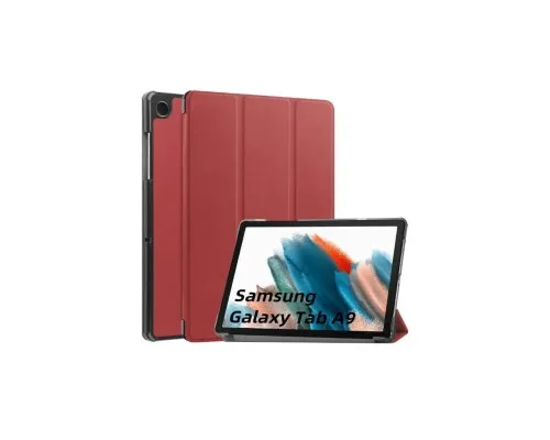 Чохол до планшета BeCover Smart Case Samsung Tab A9 SM-X115 8.7" Red Wine (709911)