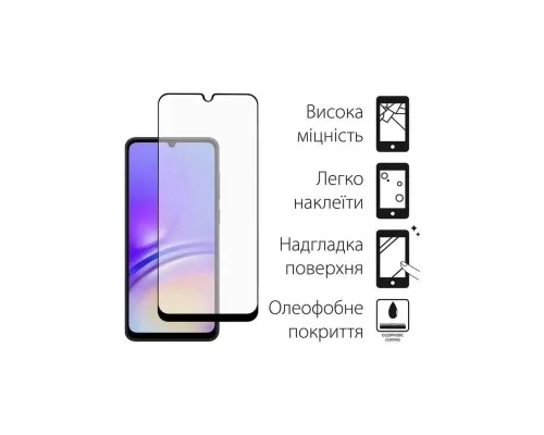 Чохол до мобільного телефона Dengos Kit for Samsung Galaxy A05s (A057) case + glass (Black) (DG-KM-09)