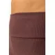 Лосини жіночі в рубчик на флісі, колір шоколадний, 205R706
