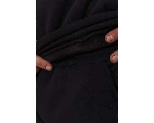 Спорт костюм чоловічий на флісі, колір чорний, 190R235
