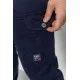 Штани карго чоловічі на флісі, колір темно-синій, 182R2097