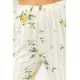 Жіноча піжама з принтом, колір бежево-гірчичний, 219RP-10091