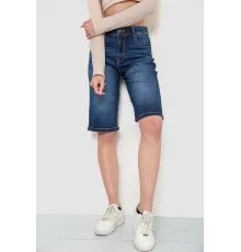 Шорти жіночі джинсові, колір темно-синій, 226R2016