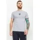 Чоловіча футболка з тризубом, колір світло-сірий, 226R022