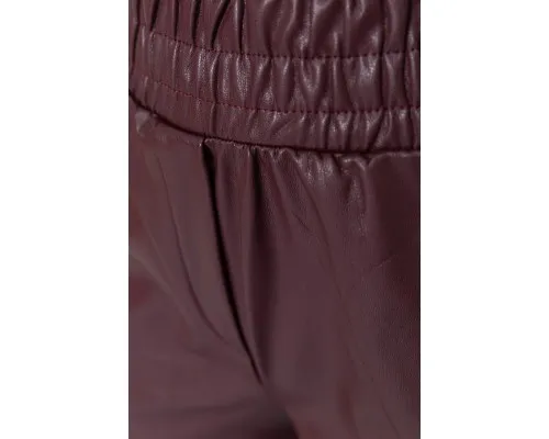 Лосіни жіночі на флісі, колір бордовий, 164R82
