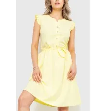 Сукня однотонна, колір жовтий, 230R007