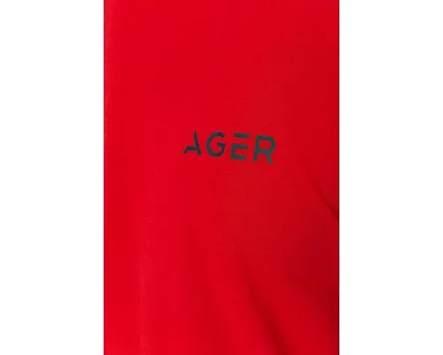Футболка чоловіча AGER, колір червоний, 223R011