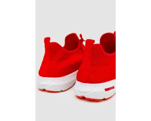 Кросівки чоловічі текстиль, колір червоний, 243RA911
