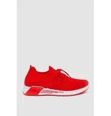 Кросівки чоловічі текстиль, колір червоний, 243R310