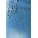 Джинси жіночі, колір блакитний, 167RS003