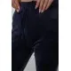 Спорт штани жіночі велюрові, колір темно-синій, 244R5569
