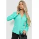 Блуза жіноча шифонова, колір м'ятний, 186R504