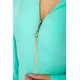 Блуза жіноча шифонова, колір м'ятний, 186R504