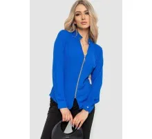 Блуза жіноча шифонова, колір електрик, 186R504