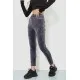 Спорт штани жіночі велюрові, колір сірий, 244R5569