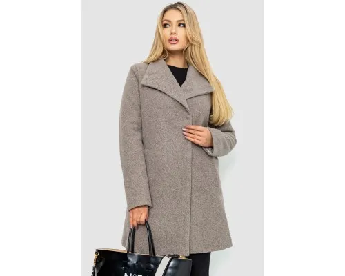 Пальто жіноче, колір бежево-коричневий, 186R353-1