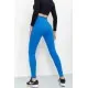 Лосини жіночі в рубчик, колір джинс, 205R606