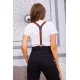 Жіночі підтяжки для штанів, коричневого кольору, 196R25Y01-1