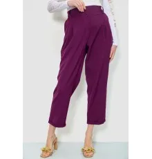 Штани жіночі класичні, колір сливовий, 102R335
