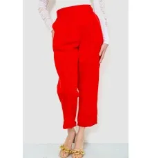 Штани жіночі класичні, колір червоний, 102R335