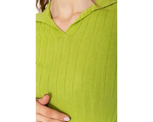 Кофта жіноча однотонна, колір оливковий, 204R018