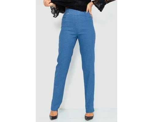 Штани жіночі класичні, колір джинс, 214R320