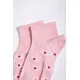 Жіночі шкарпетки персикового кольору з узором 151R2846-1