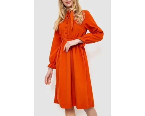 Ошатне плаття, колір теракотовий, 246R203
