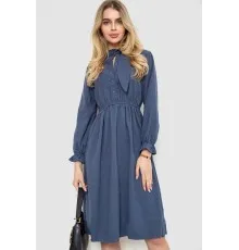 Ошатне плаття, колір джинс, 246R203