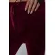 Спорт штани жіночі велюрові, колір бордовий, 244R5571