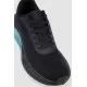 Кросівки чоловічі текстиль, колір чорно-блакитний, 243R1071
