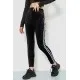 Спорт штани жіночі велюрові, колір чорний, 244R5576